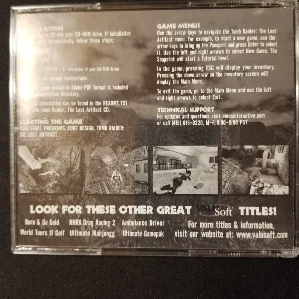 Tomb raider PC game